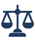 Legal balance symbol